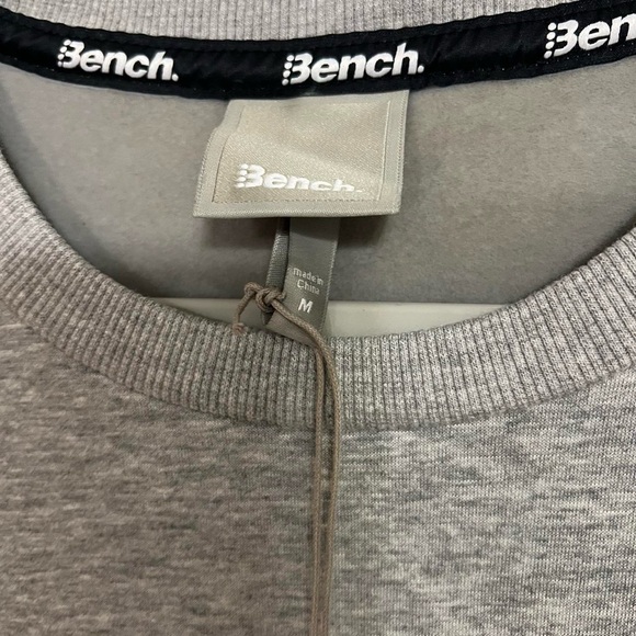 Bench Unisex Grey Crewneck Sweatshirt Size Medium - Picture 3 of 6